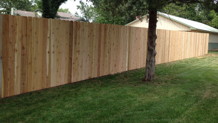 What does the cost for fence installation services include?